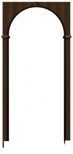 Aрка ПВХ Браво Dark Barnwood