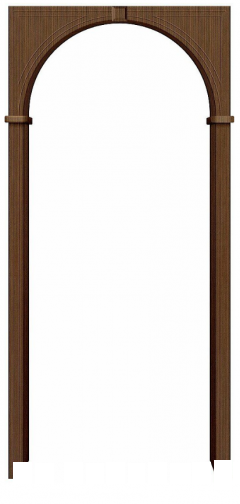 Арка шпон Браво Орех