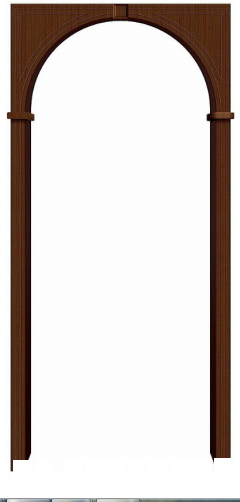 Арка шпон Браво Шоколад