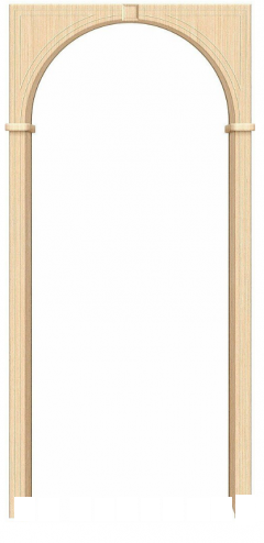 Арка шпон Браво БелДуб