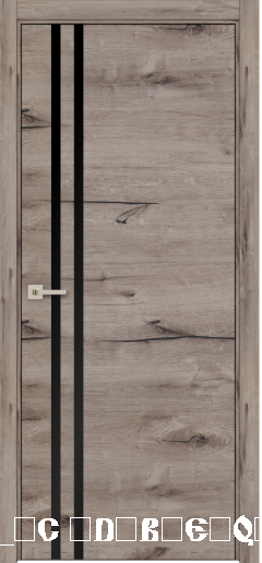 SH-3 Дуб пацифик черная кромка