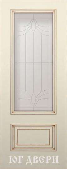 Дверь Ш Йорк (Ваниль с золотом) ПО