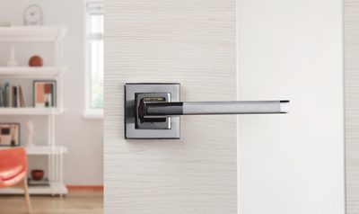 Дверная ручка ADDEN BAU PIANA Q307 SATIN CHROME, фото 2