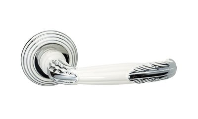 Дверная ручка ADDEN BAU FLAMINGO V204 ENAMEL / CHROME