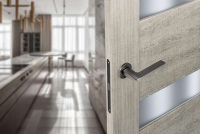 Дверная ручка ADDEN BAU ELIT S-487 GRAPHITE, фото 4