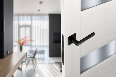 Дверная ручка ADDEN BAU LEDO S-522 BLACK, фото 3
