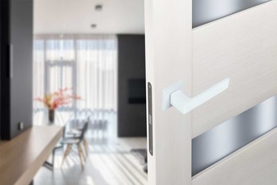 Дверная ручка ADDEN BAU GRANE S-560 WHITE, фото 3