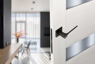 Дверная ручка ADDEN BAU SHARP S-558 GRAPHITE, фото 3