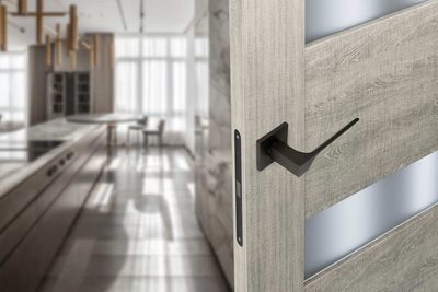 Дверная ручка ADDEN BAU SHARP S-558 GRAPHITE, фото 4