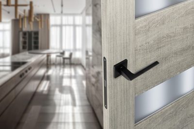 Дверная ручка ADDEN BAU GRACE S-549 BLACK, фото 4