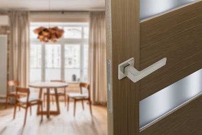 Дверная ручка ADDEN BAU GRANE Q560 NICKEL, фото 2