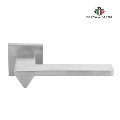 Дверная ручка на розетке PORTA DI PARMA Ama 204.02, матовый хром, фото 2