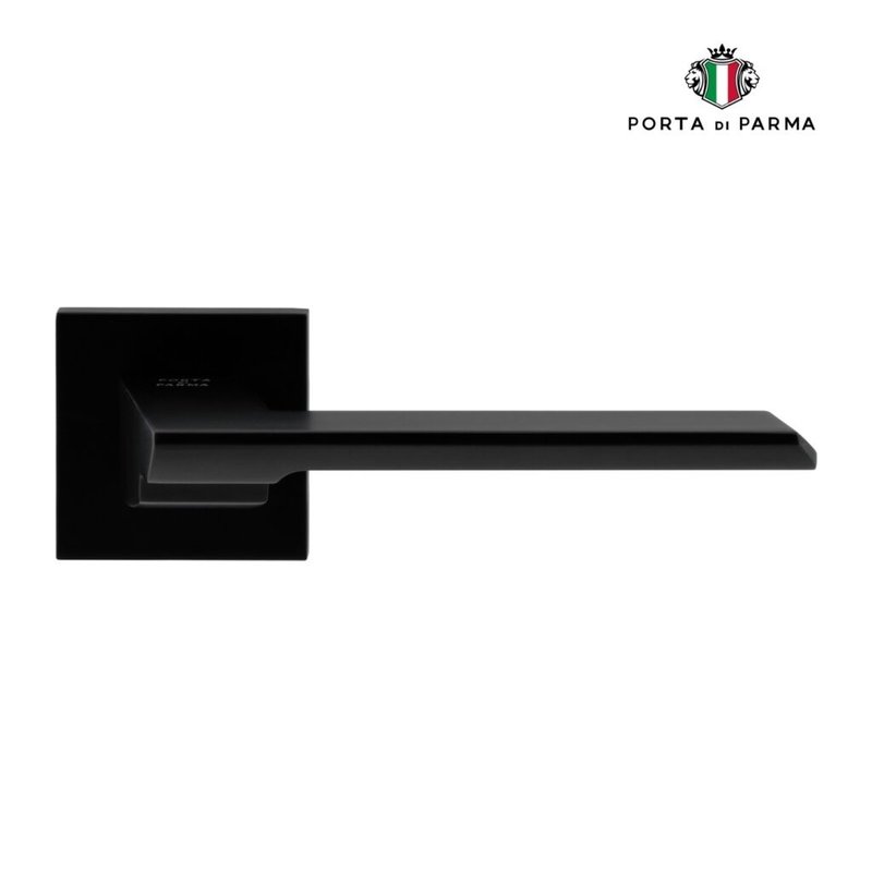 Дверная ручка на розетке PORTA DI PARMA Italia 206.03, чёрный