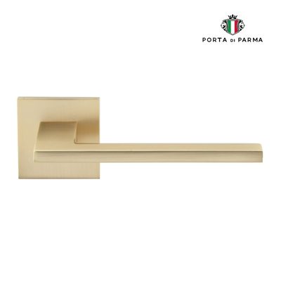 Дверная ручка на розетке PORTA DI PARMA Electra 220.07, матовое золото