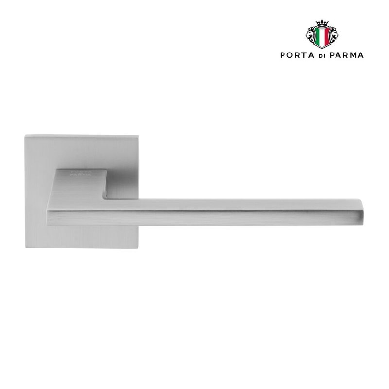 Дверная ручка на розетке PORTA DI PARMA Electra 220.14, матовый никель