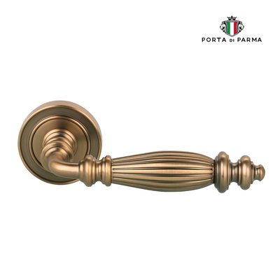 Дверная ручка на розетке PORTA DI PARMA Siena 310.11, матовый кофе