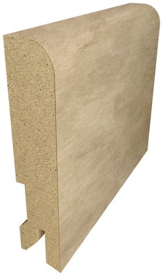 Плинтус напольный МДФ 80×16×2440 Бетон бежевый