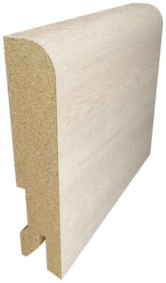 Плинтус напольный МДФ 80×16×2440 Дуб сухой