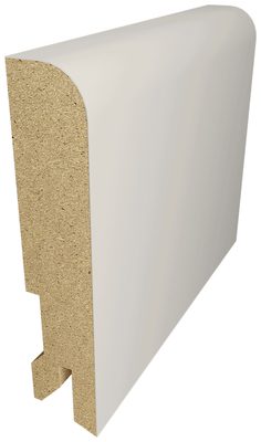 Плинтус напольный МДФ 80×16×2440 Эмалит серый