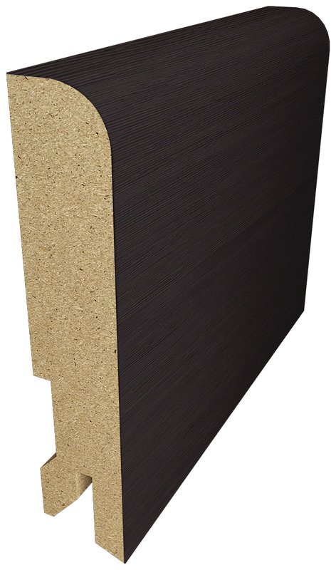 Плинтус напольный МДФ 80×16×2440 Венге