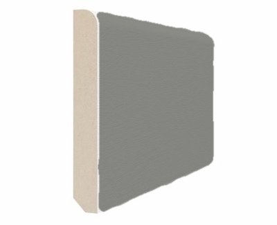 Плинтус 75×10×2070 экошпон Серый