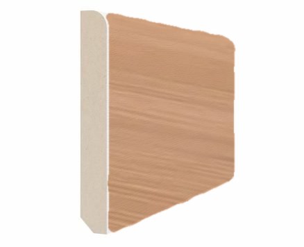Плинтус 75×10×2070 экошпон Ясень тёмный