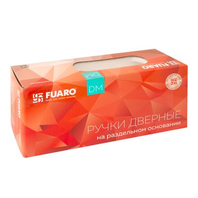 Ручка раздельная K.DM51.FLOW (FLOW DM) WH-19 белый, фото 2