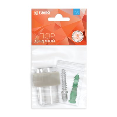 Упор дверной напольный STOPPER/14 (DS-14) CP-8 хром, фото 2