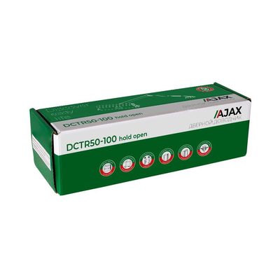 Доводчик дверной DCTR50-100 (TDR-100) 50-100кг BR коричневый, фото 2