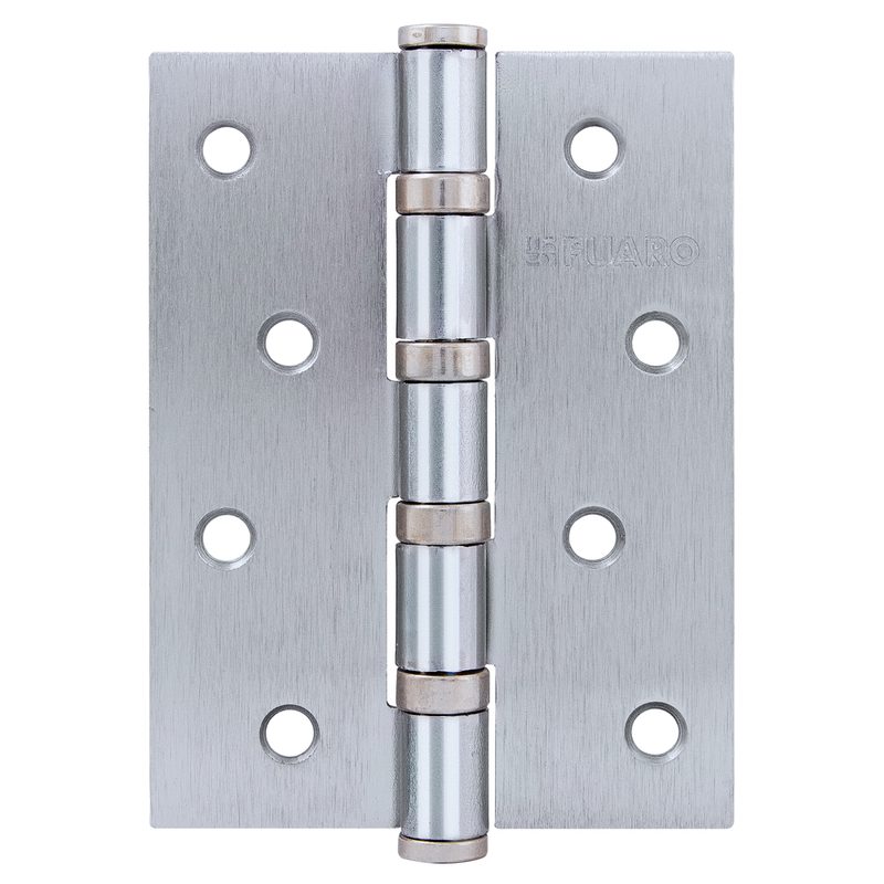 Петля универсальная IN4400U-BL SSC (4BB/BL 100x75x2,5) сатинированный хром БЛИСТЕР