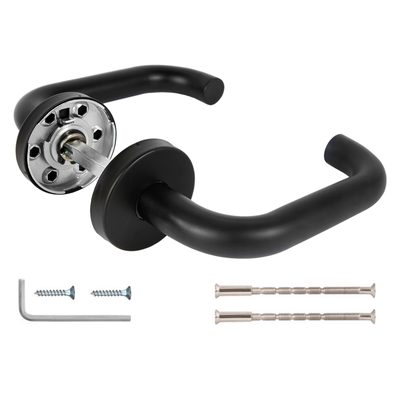 Ручка раздельная R.DSS201-0203/19 (8х110 мм) (INOX 201) BLACK, фото 2