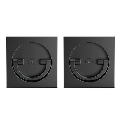 Ручка поворотная для раздвижных дверей SH.QUADRO55.BK8x2 BL-26 черный
