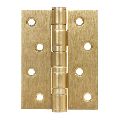 Петля универсальная IN4500UC-BL FSG 102x76x3 INOX304 флорентийское золото БЛИСТЕР