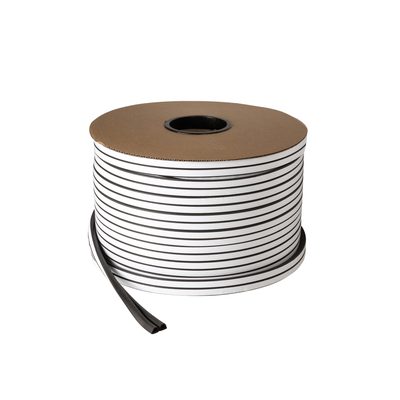 Уплотнитель самоклеящийся ADH/D-14,2x12,7mm, BLACK черный 120 m, фото 2