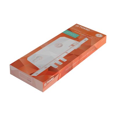 Корпус врезного замка с защёлкой DD900/C-45.85.3MR (900 3MR/CP W/B) CP хром, фото 2