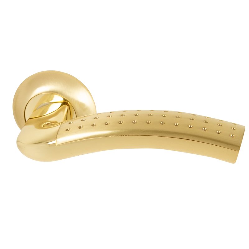 Ручка раздельная R.LD54.Libra26 (Libra LD26) SG/GP-4 матовое золото/золото
