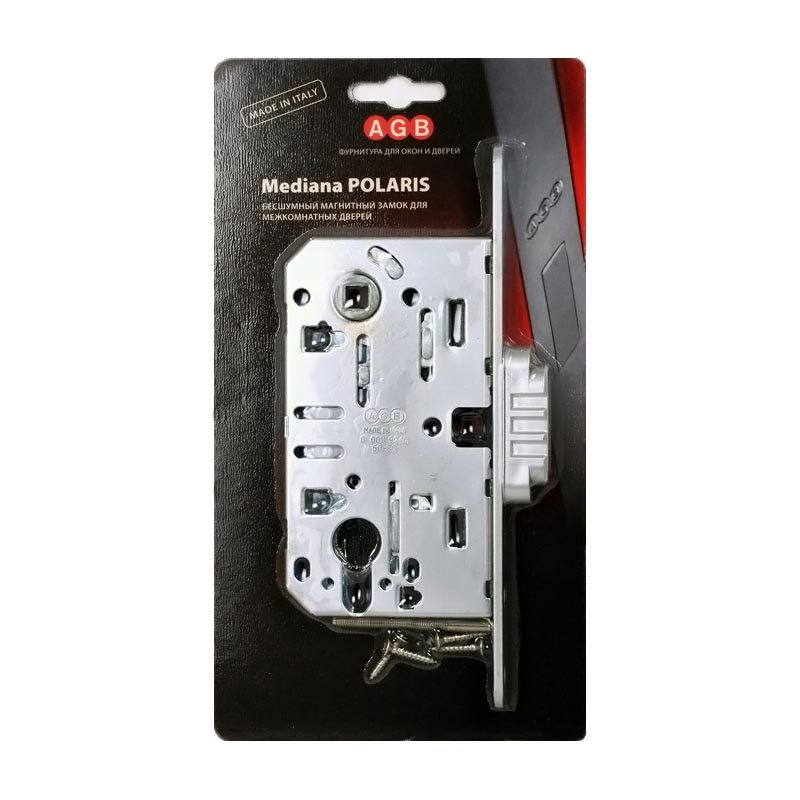 Корпус замка магнит. под цил. MEDIANA POLARIS B06103.50.06.567 с отв. планкой B02402.05