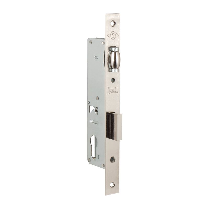 Корпус узкопрофильного замка с роликовой защёлкой 155 (30 mm) w/b