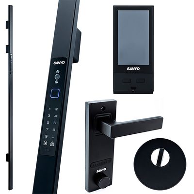 Электронный замок Sanyo D700 Usmart Go DM70 с WiFi, ручка скоба 1800 мм, черный