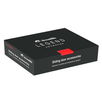 Набор для раздвижных дверей SH.LD152.KIT011-BK (SH011-BK) SG-1 матовое золото, фото 2