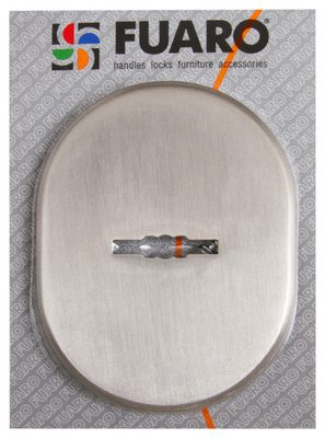 Накладка на сувальдный замок ESC.S-lift.SF/OV.476 (ESC 476) с шторкой GP латунь, фото 2