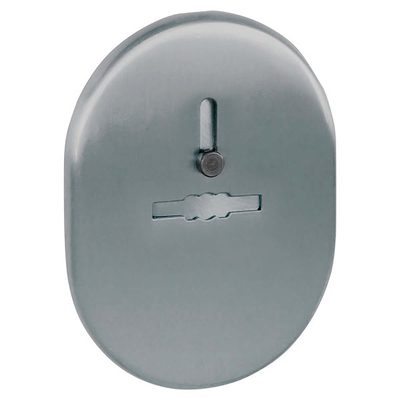 Накладка на сувальдный замок ESC.S-lift.SF/OV.476 (ESC 476) с шторкой SN мат.никель