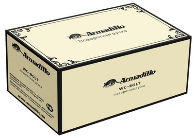 Ручка поворотная BK6.R.CL55 (BK6/CL) BB-17 коричневая бронза, фото 2
