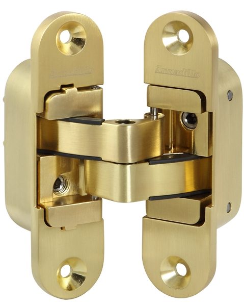 Петля Armadillo скрытой установки U3D6200L SG левая (Architect 3D-ACH 60) мат. золото 60 кг