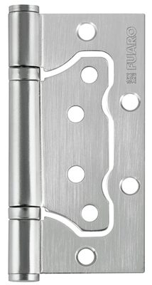 Петля универсальная без врезки IN4500W-BL SC (500-2BB/BL 100x2,5) матовый хром БЛИСТЕР