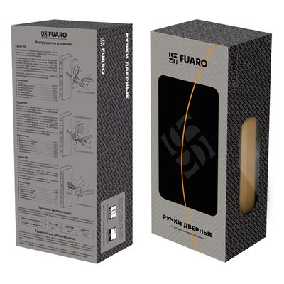Ручка раздельная R.RM54.OPERA (OPERA RM) AB/GP-7 бронза/золото, фото 2