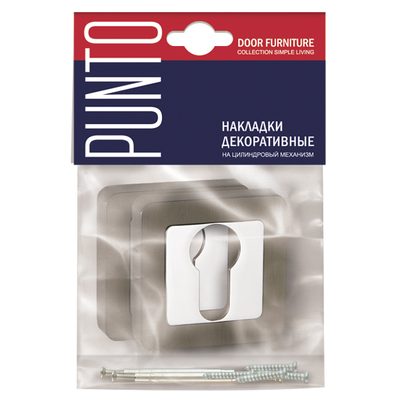 Накладка под цилиндр ET.K.QR52 (ET QR) GR/CP-23 графит/хром, фото 2