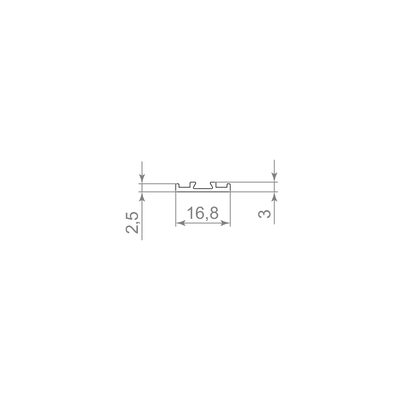 Декоративная крышка SLD.Scope 17/3/3200 cover AL (3,2 м), фото 2
