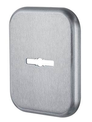 Декоративная Armadillo Квадратная накладка на сувальдный замок PS-DEC SQ (ATC Protector 1) SC-14 Матовый хром