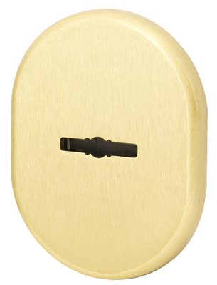 Декоративная накладка Armadillo на сувальдный замок со шторкой PS-DEC CT (ATC Protector 1) SG-1 Матовое золото